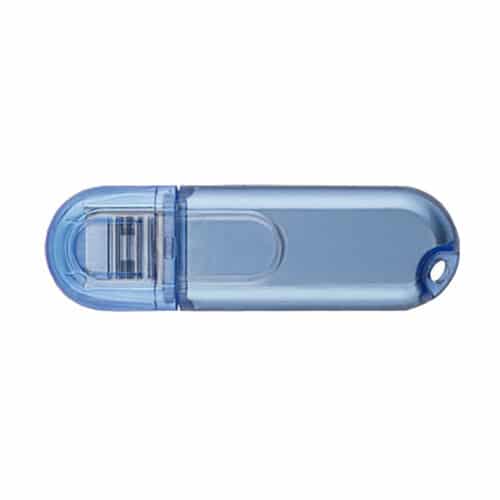 Pennette usb personalizzabili plastica blu