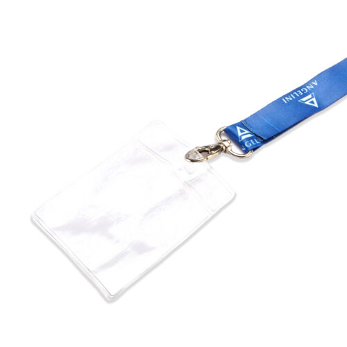 Bustina verticale per lanyard