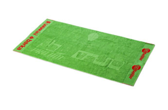 Produzione asciugamano personalizzati con banda strabattuta
