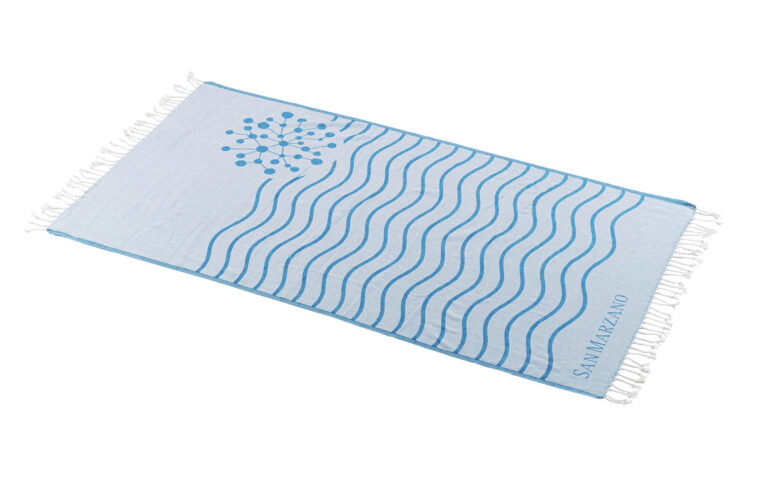 Produzione teli fouta personalizzati jacquard bicolore
